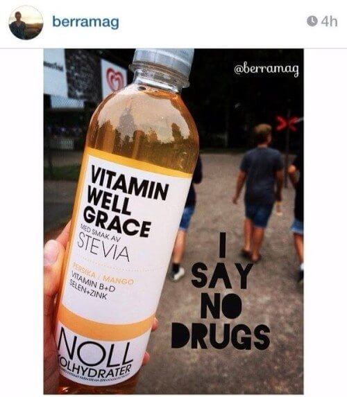I SAY NO DRUGS - en drogförebyggande kampanj från Droginformation.nu