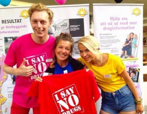 I SAY NO DRUGS - en drogförebyggande kampanj från Droginformation.nu