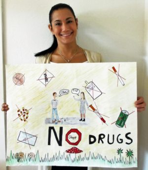 Teckningstävling 2016 I SAY NO DRUGS