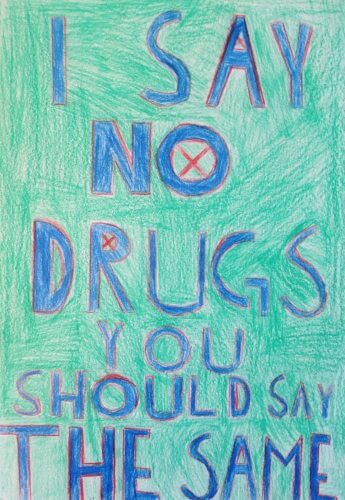 I SAY NO DRUGS teckningstävling 2016
