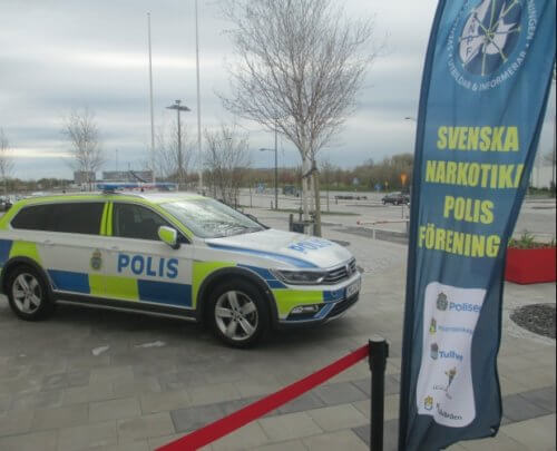 I SAY NO DRUGS var med på Svenska Narkotikapolisföreningens utbildningskonferans och årsmöte.